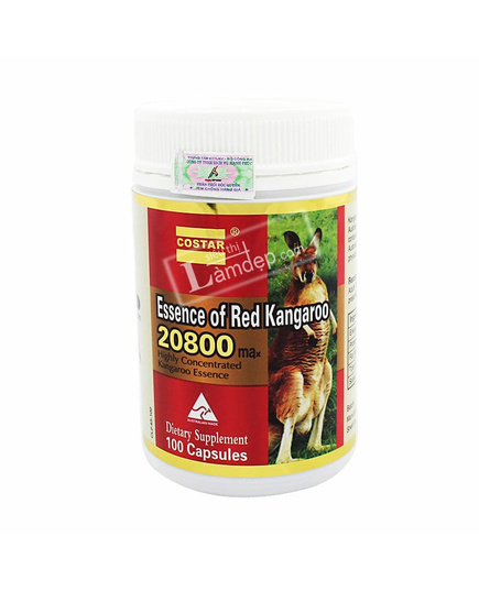 Hình Ảnh Essence Of Kangaroo Costar - Viên Uống Hỗ Trợ Tăng Cường Sinh Lý (20800mg x 100 Viên), 2 hình ảnh - sieuthilamdep.com Hình Ảnh Essence Of Kangaroo Costar - Viên Uống Hỗ Trợ Tăng Cường Sinh Lý (20800mg x 100 Viên), 2 hình ảnh - sieuthilamdep.com