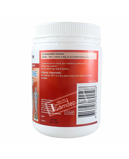 Hình Ảnh Viên Uống Bổ Xương Khớp Healthy Care Glucosamine HCL (1500mg x 400 viên), 2 hình ảnh - sieuthilamdep.com