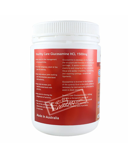 Hình Ảnh Viên Uống Bổ Xương Khớp Healthy Care Glucosamine HCL (1500mg x 400 viên), 3 hình ảnh - sieuthilamdep.com