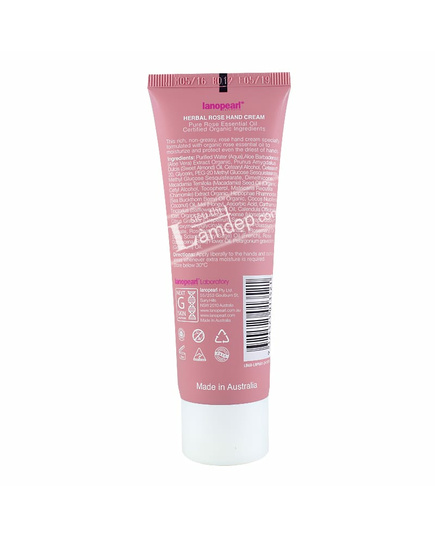 Hình Ảnh Kem Dưỡng Da Tay Tinh Chất Hoa Hồng Herbal Rose Hand Cream Lanopearl Bio Peak, 2 hình ảnh - sieuthilamdep.com