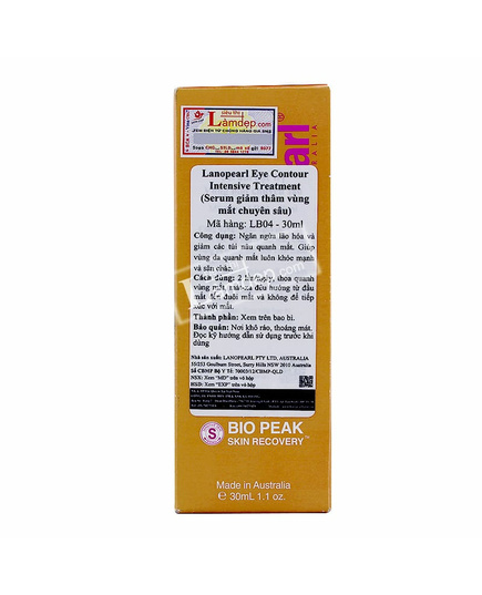Hình Ảnh Serum Chống Nhăn Và Thâm Quầng Mắt Eye Contour Intensive Treatment Lanopearl Bio Peak, 4 hình ảnh - sieuthilamdep.com Hình Ảnh Serum Chống Nhăn Và Thâm Quầng Mắt Eye Contour Intensive Treatment Lanopearl Bio Peak, 4 hình ảnh - sieuthilamdep.com