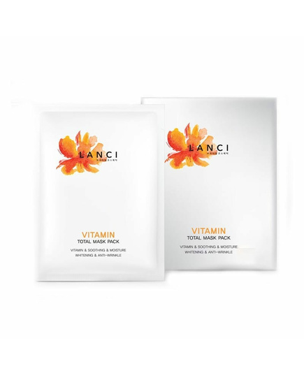 Hình Ảnh Mặt Nạ Cấp Ẩm Lanci Vitamin Total Mask Pack Hàn Quốc - sieuthilamdep.com