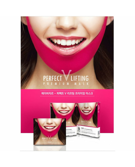 Hình Ảnh Mặt Nạ V-line Avajar Perfect V Lifting Premium Mask Hàn Quốc - sieuthilamdep.com