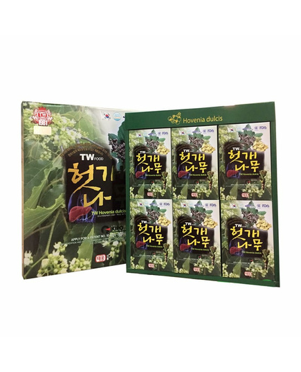 Hình Ảnh Nước Bổ Gan Taewoong Food Hovenia Dulcis Hàn Quốc (70ml x 30 Gói) - sieuthilamdep.com