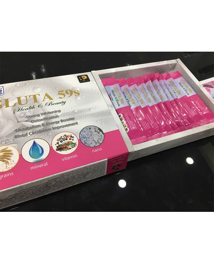 Hình Ảnh Nước Uống Thải Độc Trắng Da Gluta 59s Health Beauty Hàn Quốc, 2 hình ảnh - sieuthilamdep.com
