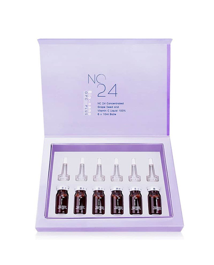 Hình Ảnh Tinh Chất Hạt Nho Và Vitamin C 100% Natures Care NC24 Bio Nano Skin Defense Sytem Concentrated OPC Plus Hộp 6 Chai, 2 hình ảnh - sieuthilamdep.com