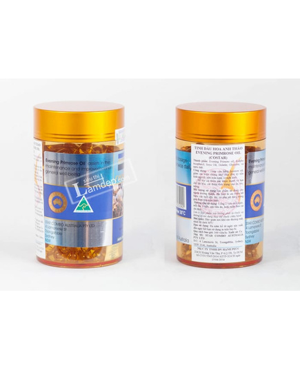 Hình Ảnh Costar Evening Primrose Oil 1000mg - Tinh Dầu Hoa Anh Thảo, 3 hình ảnh - sieuthilamdep.com