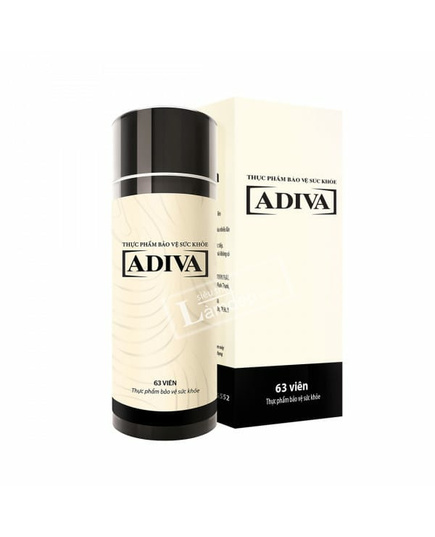 Hình Ảnh Combo 3 Lọ Viên Uống Đẹp Da Collagen Adiva, 2 hình ảnh - sieuthilamdep.com