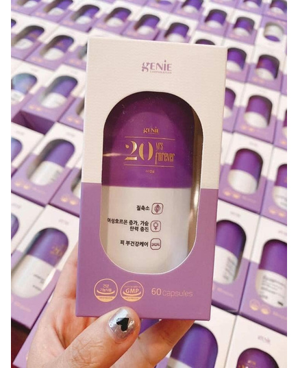 Hình Ảnh Genie 20yrs Forever - Viên Uống Hỗ Trợ Se Khít Vùng Kín Hàn Quốc, 2 hình ảnh - sieuthilamdep.com