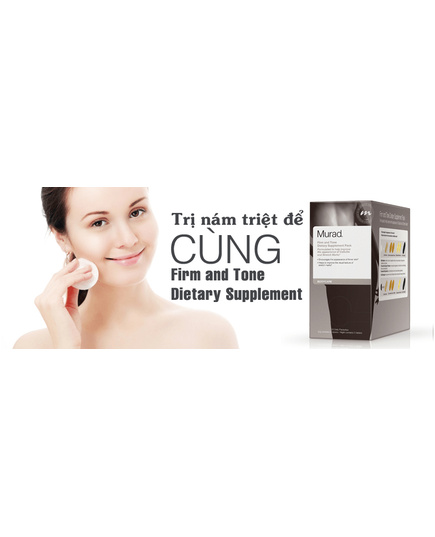 Hình Ảnh Viên Uống Trị Nám Và Cường Tăng Sức Khỏe Murad Firm and Tone Dietary Supplement, 3 hình ảnh - sieuthilamdep.com