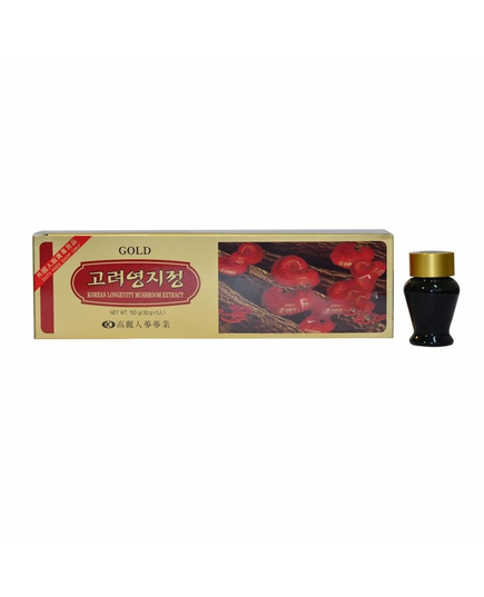 Hình Ảnh Cao Linh Chi KGS Korean Longevity Mushroom Extract Gold 150g (30g x 5 lọ) - sieuthilamdep.com