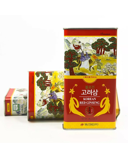 Hình Ảnh Hồng Sâm Củ Khô Daedong Korean Red Ginseng Hộp Thiếc 75g, Tùy Chọn: 75gr - sieuthilamdep.com