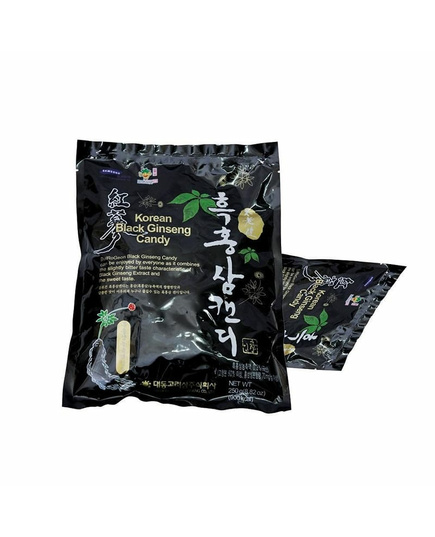 Hình Ảnh Kẹo Hắc Sâm Daedong Korean Black Ginseng Candy Hàn Quốc 250g, Tùy Chọn: 250gr - sieuthilamdep.com