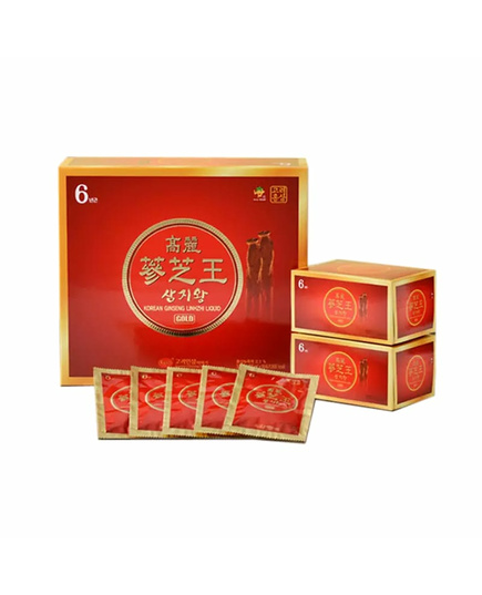 Hình Ảnh Nước Hồng Sâm Linh Chi KGS Korean Ginseng Linhzhi Liquid Gold (50ml x 60 gói), Tùy Chọn: 50ml x 60 gói - sieuthilamdep.com