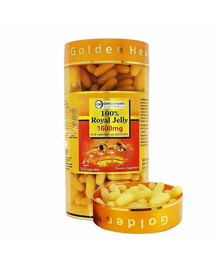 Hình Ảnh Sữa Ong Chúa Golden Health Royal Jelly 1600mg 365 Viên, 2 hình ảnh - sieuthilamdep.com Hình Ảnh Sữa Ong Chúa Golden Health Royal Jelly 1600mg 365 Viên, 2 hình ảnh - sieuthilamdep.com
