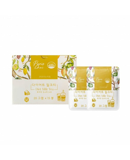 Hình Ảnh Trà Sữa Giảm Cân Paris Choi Diet Milk Tea Hàn Quốc - sieuthilamdep.com