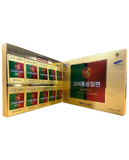Hình Ảnh Hồng Sâm Thái Lát Tẩm Mật Ong Dongwon Samsung Sliced Korean Red Ginseng (10 gói x 20g) - sieuthilamdep.com