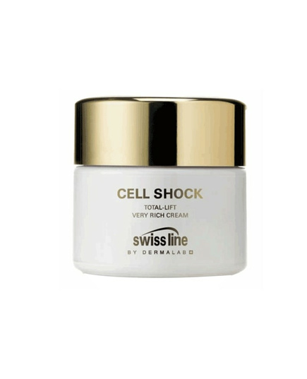 Hình Ảnh Kem Dưỡng Chống Lão Hóa Nâng Cơ Swissline Cell Shock Total-Lift Very Rich Cream - sieuthilamdep.com