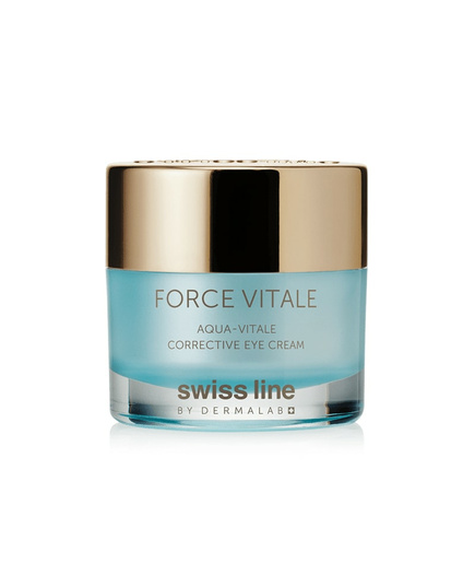 Hình Ảnh Kem Dưỡng Mắt Xóa Nếp Nhăn Swissline Force Vitale Aqua-Vitale Corrective Eye Cream - sieuthilamdep.com