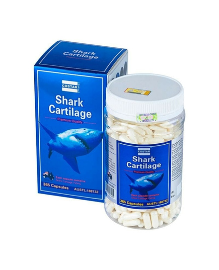 Hình Ảnh Viên Uống Bổ Khớp Sụn Vi Cá Mập Costar Blue Shark Cartilage (750 mg x 365 Viên) - sieuthilamdep.com