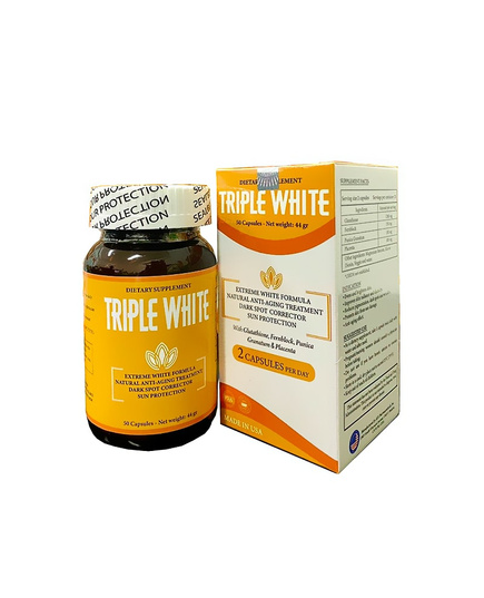 Hình Ảnh Viên Uống Trắng Da Trị Nám Dietary Supplement Triple White - sieuthilamdep.com