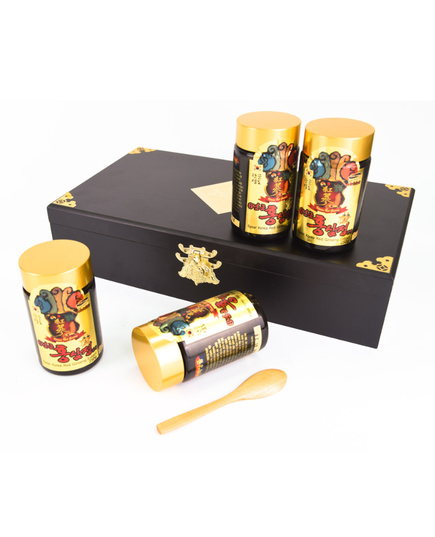 Hình Ảnh Cao Hồng Sâm Kanghwa 6 Years Korean Red Ginseng Extract Hộp Gỗ Hàn Quốc (250gr x 4 lọ), Tùy Chọn: 250gr x 4 lọ, 2 hình ảnh - sieuthilamdep.com