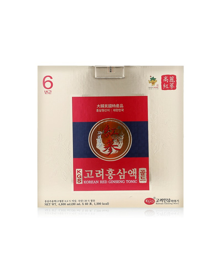 Hình Ảnh Nước Hồng Sâm KGS Korean Red Ginseng Tonic (80ml x 60 gói), Tùy Chọn: 80ml x 60 gói - sieuthilamdep.com
