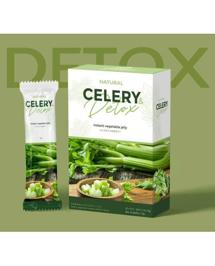 Hình Ảnh Thạch Cần Tây Giảm Cân Natural Celery Detox Nhật Bản - sieuthilamdep.com