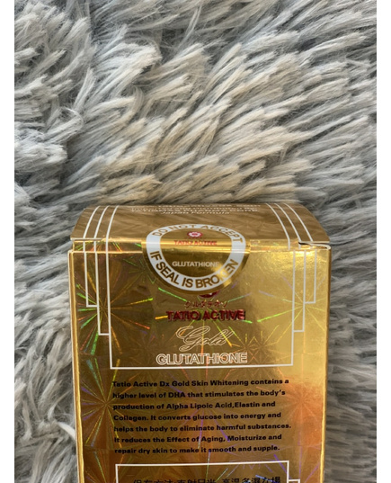 Hình Ảnh Tatiomax Tatio Active DX Gold Glutathione 1850mg Japan Formula - Viên Uống Trắng Da, 5 hình ảnh - sieuthilamdep.com Hình Ảnh Tatiomax Tatio Active DX Gold Glutathione 1850mg Japan Formula - Viên Uống Trắng Da, 5 hình ảnh - sieuthilamdep.com
