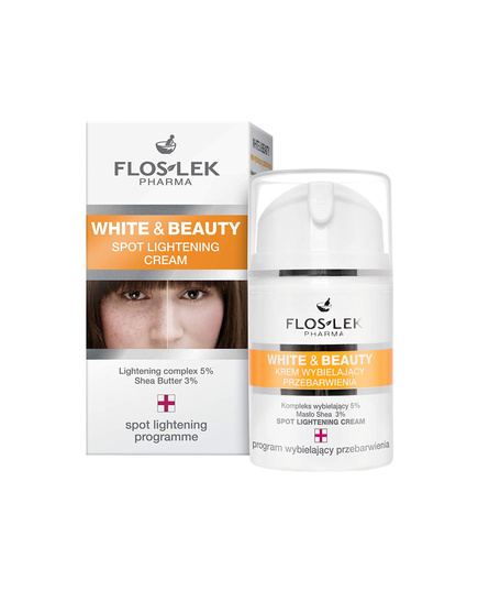 Hình Ảnh Kem Trị Nám Dưỡng Trắng Da Floslek White & Beauty Spot Lightening Cream - sieuthilamdep.com