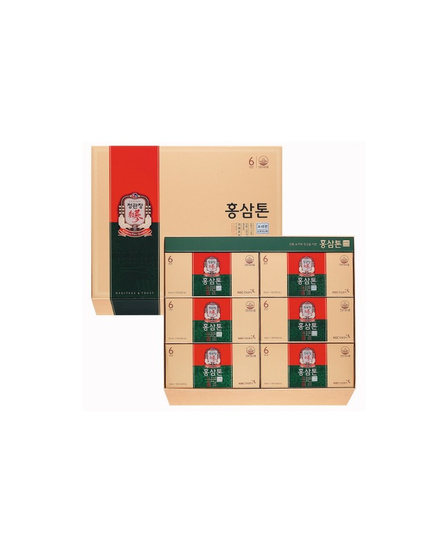 Hình Ảnh Nước Hồng Sâm KGC Korean Red Ginseng Tonic Origin (60 gói x 50ml), Tùy Chọn: 60 Gói/ Hộp - sieuthilamdep.com