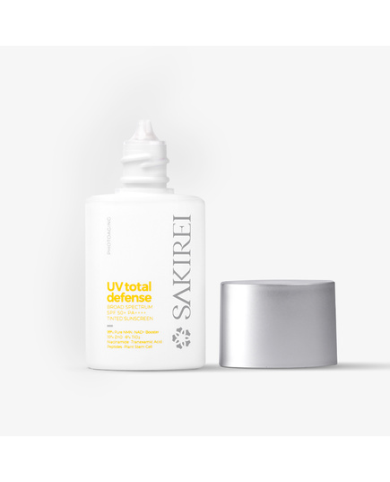 Hình Ảnh Sakirei UV Total Defense Broad Spectrum Tinted Sunscreen SPF 50+ PA++++ - Serum Chống Nắng Vật Lý Phục Hồi Da, 2 hình ảnh - sieuthilamdep.com Hình Ảnh Sakirei UV Total Defense Broad Spectrum Tinted Sunscreen SPF 50+ PA++++ - Serum Chống Nắng Vật Lý Phục Hồi Da, 2 hình ảnh - sieuthilamdep.com