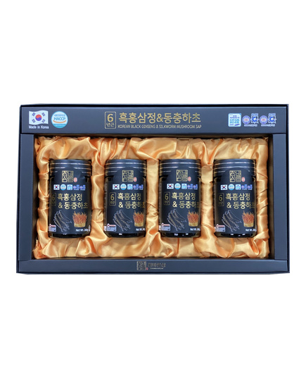 Hình Ảnh Cao Hắc Sâm Đông Trùng Hạ Thảo Chambarunsam Korean Black Ginseng Silkworm Mushroom Sap, 2 hình ảnh - sieuthilamdep.com