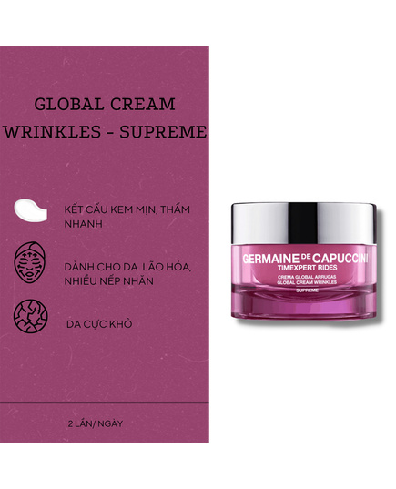 Hình Ảnh Timexpert Rides Global Cream Wrinkles Supreme Germaine De Capuccini - Kem Dưỡng Ẩm, Mờ Nếp Nhăn, 3 hình ảnh - sieuthilamdep.com Hình Ảnh Timexpert Rides Global Cream Wrinkles Supreme Germaine De Capuccini - Kem Dưỡng Ẩm, Mờ Nếp Nhăn, 3 hình ảnh - sieuthilamdep.com