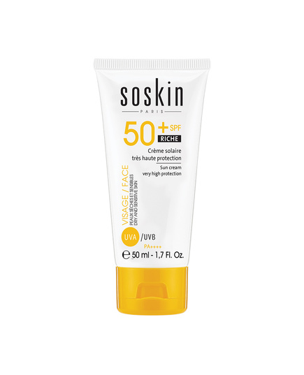 Hình Ảnh Soskin Sun Cream Very High Protection SPF50+ (Rich) - Kem Dưỡng Da Chống Nắng, 2 hình ảnh - sieuthilamdep.com Hình Ảnh Soskin Sun Cream Very High Protection SPF50+ (Rich) - Kem Dưỡng Da Chống Nắng, 2 hình ảnh - sieuthilamdep.com