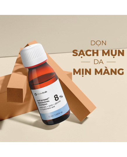 Hình Ảnh MD:Ceuticals MD Prepeel Beta & AHAs Complex 8% - Peel Kiểm Soát Bã Nhờn Và Mụn Kích Ứng, 2 hình ảnh - sieuthilamdep.com Hình Ảnh MD:Ceuticals MD Prepeel Beta & AHAs Complex 8% - Peel Kiểm Soát Bã Nhờn Và Mụn Kích Ứng, 2 hình ảnh - sieuthilamdep.com