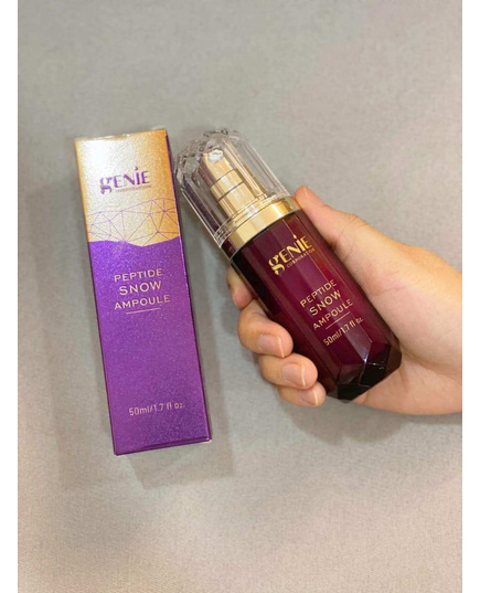 Hình Ảnh Tinh Chất Trị Nám Chống Lão Hóa Chuyên Sâu Genie Peptide Snow Ampoule, 2 hình ảnh - sieuthilamdep.com