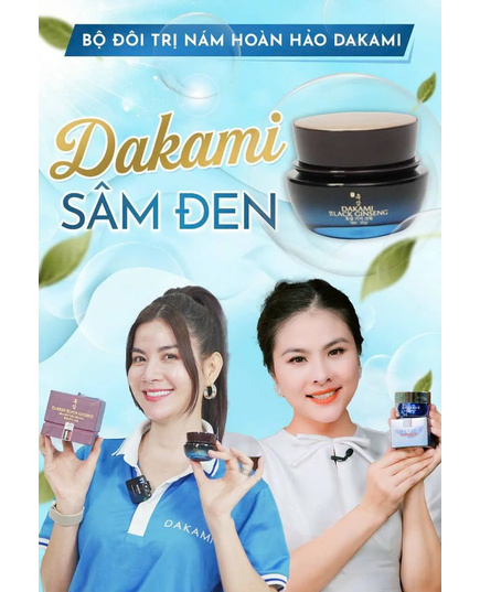 Hình Ảnh Dakami Black Ginseng - Bộ Đôi Giảm Nám Ngày và Đêm Nhân Sâm Đen, 4 hình ảnh - sieuthilamdep.com Hình Ảnh Dakami Black Ginseng - Bộ Đôi Giảm Nám Ngày và Đêm Nhân Sâm Đen, 4 hình ảnh - sieuthilamdep.com