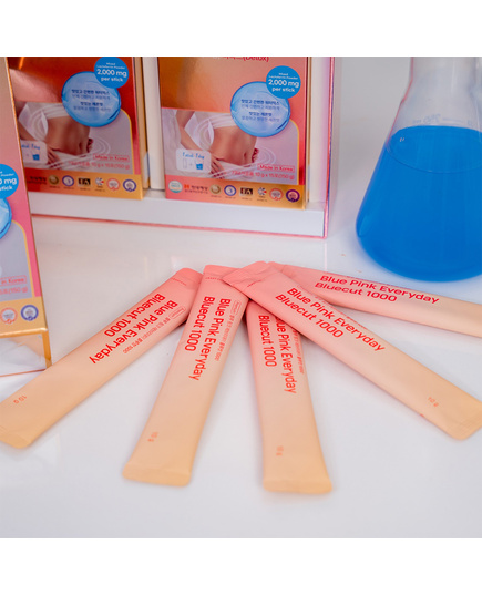 Hình Ảnh Premium Blue Pink Everyday Bluecut 1000 - Bột Hỗ Trợ Giảm Cân Hàn Quốc, 4 hình ảnh - sieuthilamdep.com