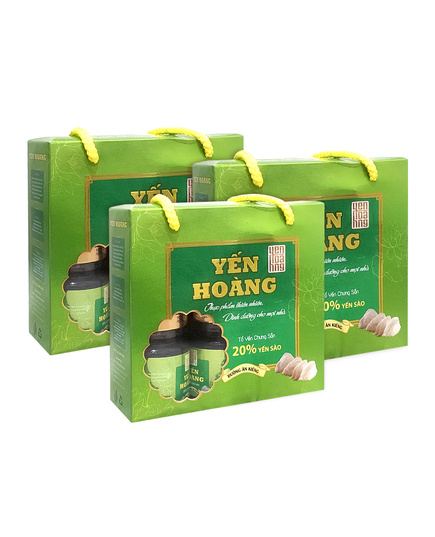 Hình Ảnh Combo 3 Hộp Tổ Yến Chưng Sẵn - Yến Hoàng Đường Ăn Kiêng - sieuthilamdep.com