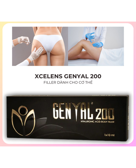 Hình Ảnh Xcelens Genyal 200 Hyaluronic Acid Body Filler, 2 hình ảnh - sieuthilamdep.com