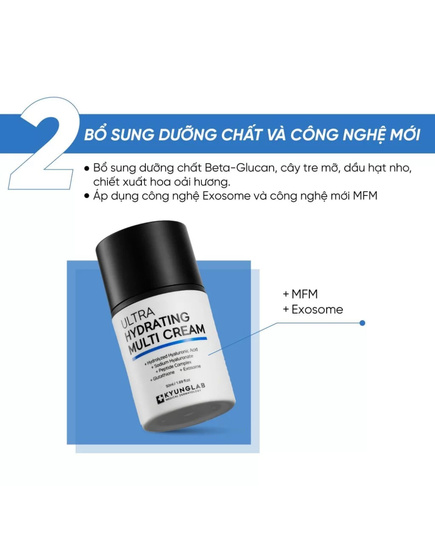 Hình Ảnh Kyung Lab Ultra Hydrating Cream - Kem Dưỡng Ẩm Chống Lão Hóa, 3 hình ảnh - sieuthilamdep.com