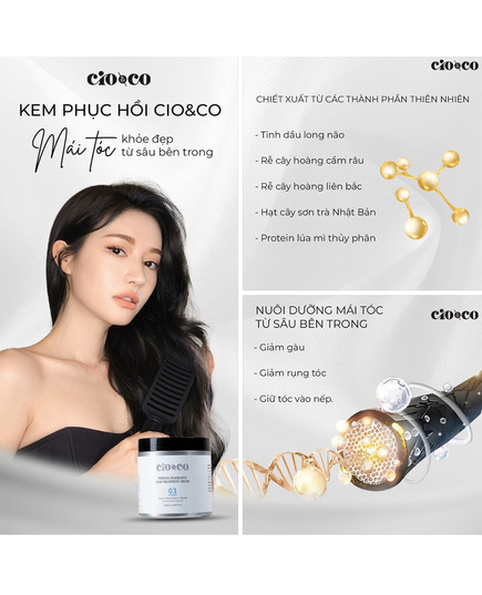 Hình Ảnh CioCo Freesia Fragrance Hair Treatment Cream - Mặt Nạ Ủ Tóc Đa Tầng, 4 hình ảnh - sieuthilamdep.com Hình Ảnh CioCo Freesia Fragrance Hair Treatment Cream - Mặt Nạ Ủ Tóc Đa Tầng, 4 hình ảnh - sieuthilamdep.com