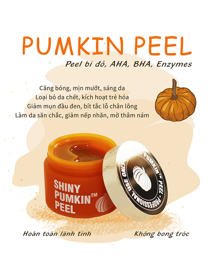 Hình Ảnh FAU Shiny Pumpkin Peel - Peel Trẻ Hóa, Sáng Da Từ Enzymes Bí Đỏ, 2 hình ảnh - sieuthilamdep.com Hình Ảnh FAU Shiny Pumpkin Peel - Peel Trẻ Hóa, Sáng Da Từ Enzymes Bí Đỏ, 2 hình ảnh - sieuthilamdep.com