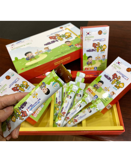 Hình Ảnh Thạch Hồng Sâm Tăng Chiều Cao Trẻ Em 6-13 Tuổi Daedong Korean Red Ginseng Kids Tonic Jelly Stick Junior, 3 hình ảnh - sieuthilamdep.com Hình Ảnh Thạch Hồng Sâm Tăng Chiều Cao Trẻ Em 6-13 Tuổi Daedong Korean Red Ginseng Kids Tonic Jelly Stick Junior, 3 hình ảnh - sieuthilamdep.com