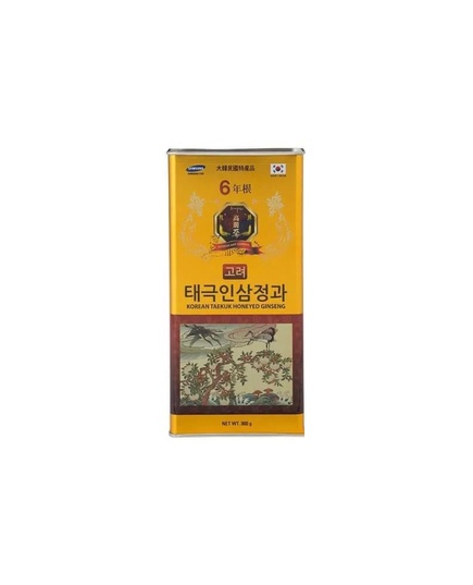 Hình Ảnh Thiên Sâm Nguyên Củ Tẩm Mật Ong Korean Taekuk Honeyed Ginseng 300gr, Tùy Chọn: 300gr - sieuthilamdep.com