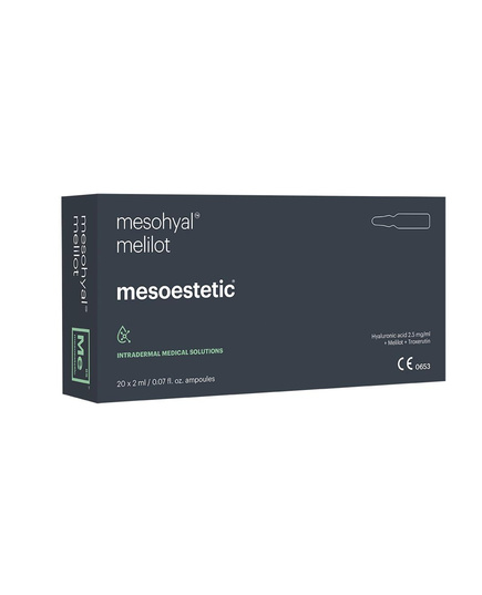 Hình Ảnh Tinh Chất Giảm Rối Loạn Phù Nề Mesoestetic Mesohyal Melilot - sieuthilamdep.com