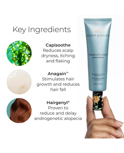 Hình Ảnh Hush & Hush DeeplyRooted Hair Serum Cellular Restoring Treatment - Tinh Chất Kích Thích Mọc Tóc, 2 hình ảnh - sieuthilamdep.com Hình Ảnh Hush & Hush DeeplyRooted Hair Serum Cellular Restoring Treatment - Tinh Chất Kích Thích Mọc Tóc, 2 hình ảnh - sieuthilamdep.com