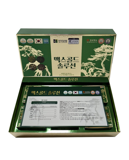 Hình Ảnh Tinh Dầu Thông Đỏ Hanmi Max Gold Premium Hàn Quốc, 4 hình ảnh - sieuthilamdep.com