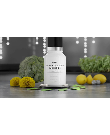 Hình Ảnh Viên Uống Thuần Chay Tự Sinh Collagen Code Age Amen Vegan Collagen Builder+, 2 hình ảnh - sieuthilamdep.com Hình Ảnh Viên Uống Thuần Chay Tự Sinh Collagen Code Age Amen Vegan Collagen Builder+, 2 hình ảnh - sieuthilamdep.com